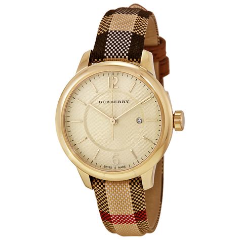 bu10104 burberry|Burberry Honey Check Stamped Dial Honey Check .